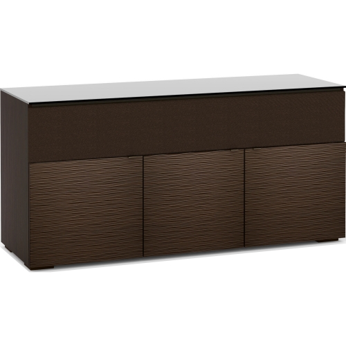 Berlin 339 65" TV Stand Cabinet with Soundbar Opening in Textured Wenge